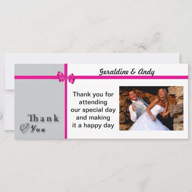 Gracias tarjeta (Anverso)