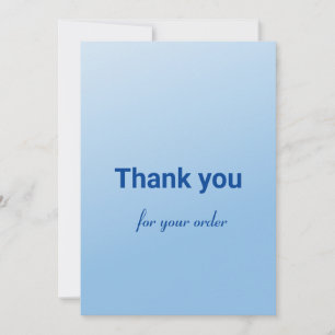 Gracias tarjeta