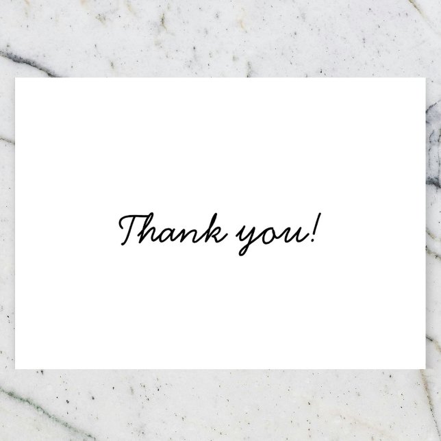 Gracias tarjeta blanca y negra (Subido por el creador)