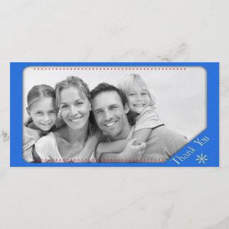 Gracias tarjeta de la foto