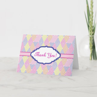 Gracias tarjeta de los efectos de escritorio