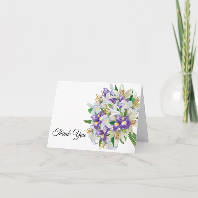 Gracias tarjeta de nota (Anverso)