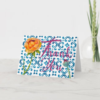 gracias tarjeta de nota