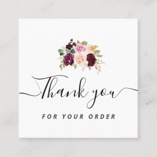 Gracias tarjeta de presentación de scripts