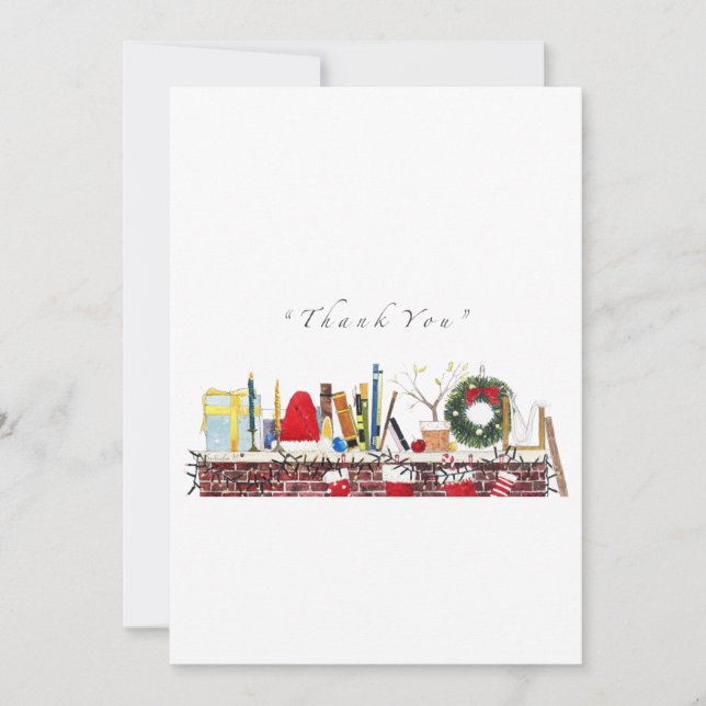 Gracias - Tarjeta de vacaciones temática para Navi (Anverso)