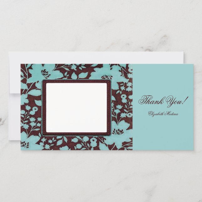 Gracias! ~ Tarjeta fotográfica / Insertar imagen (Anverso)