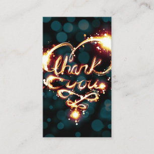 gracias tarjeta ligera del sello