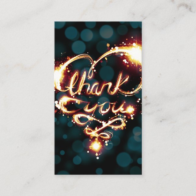 gracias tarjeta ligera del sello (Anverso)