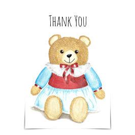 "Gracias" Tarjeta Oma Bear Hug