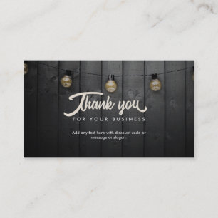 Gracias tarjetas de presentación