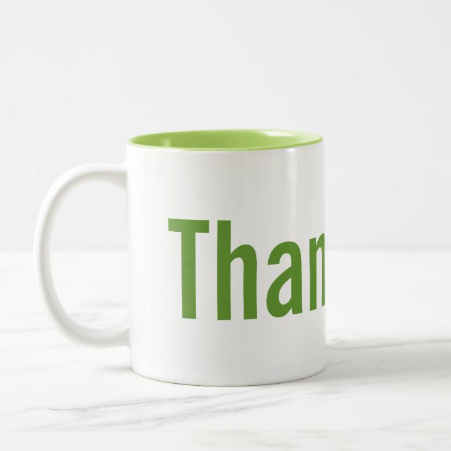 Gracias taza de aprecio (Izquierda)