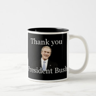 Gracias taza del presidente Bush