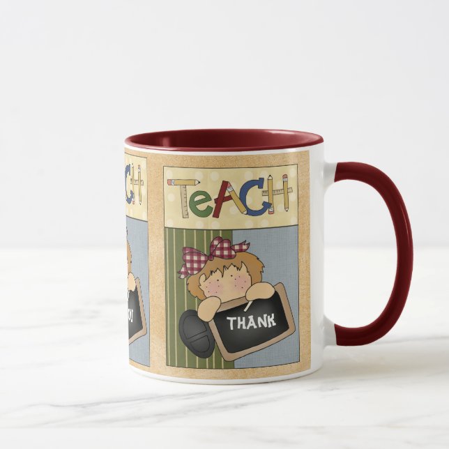 Gracias taza del profesor (Derecha)
