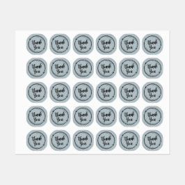 Gracias, tu negocio es nuestro pegatina de la feli