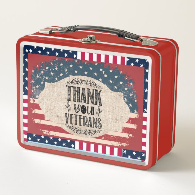 Gracias Veterans Lunch Box (Anverso)