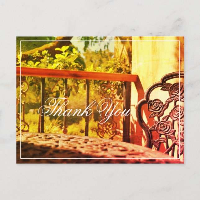 Gracias Villa Siente Hermosa Tarjeta Postal (Anverso)