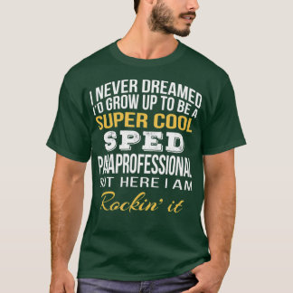 Graciosa Apreciación de camiseta Paraprofesional S