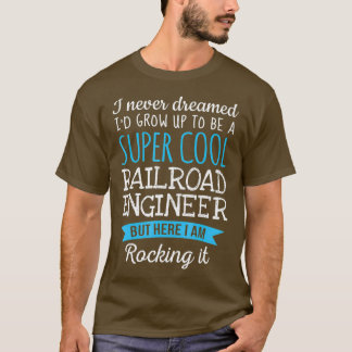 Graciosa Apreciación de la camiseta del ingeniero