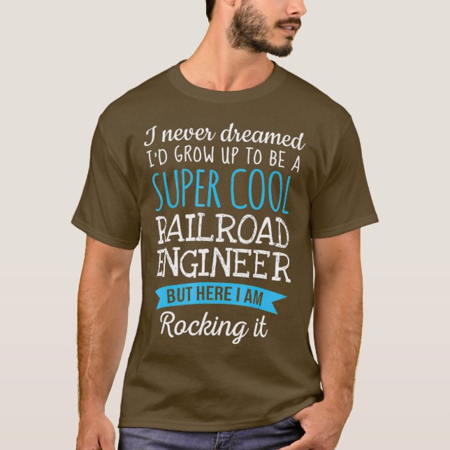 Graciosa Apreciación de la camiseta del ingeniero  (Anverso)