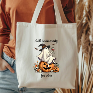 Graciosa bolsa de té de Halloween para mujeres