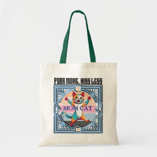 Graciosa Bolsa De Tote Cat - Purr Más Su Menos