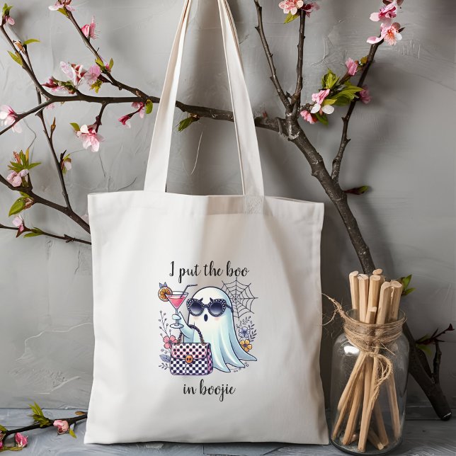 Graciosa Bolsa de Tote de Boojie Halloween para la (Subido por el creador)