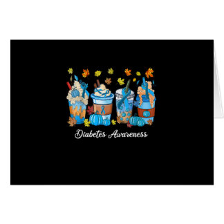 Graciosa caída café Latte Diabetes Sensibilización