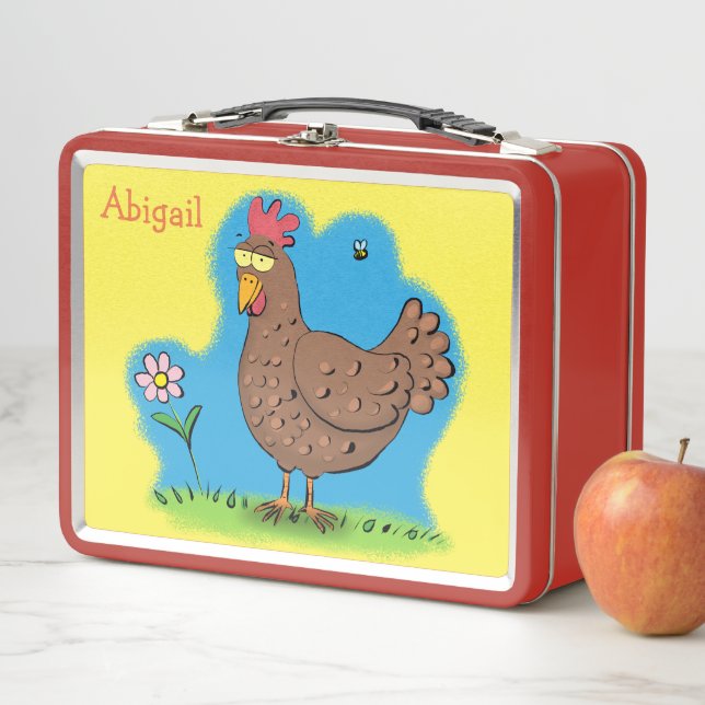 Graciosa caja de almuerzo para personalizados de p (In situ)