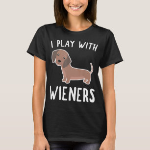 Graciosa Camisa Dachshund Que Juego Con El Amor De