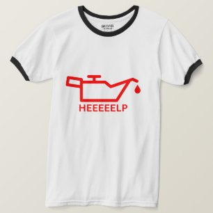 Graciosa Camisa de advertencia de tablero para los