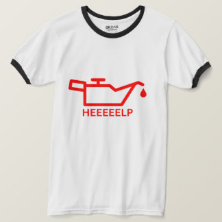 Graciosa Camisa de advertencia de tablero para los