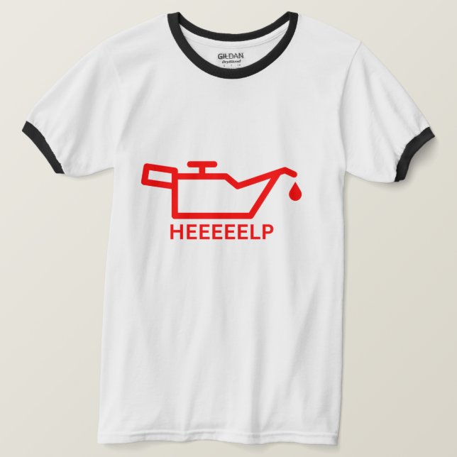 Graciosa Camisa de advertencia de tablero para los (Anverso del diseño)