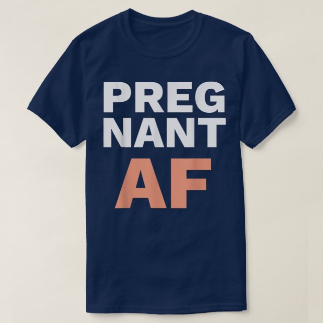 Graciosa Camisa De Invitación De Embarazo 2022 Par (Diseño del anverso)