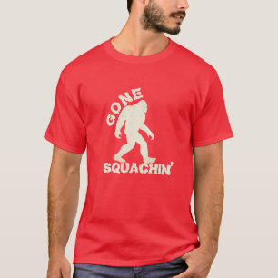 Graciosa Camisa De Pie Grande, Tee De Squatchin De