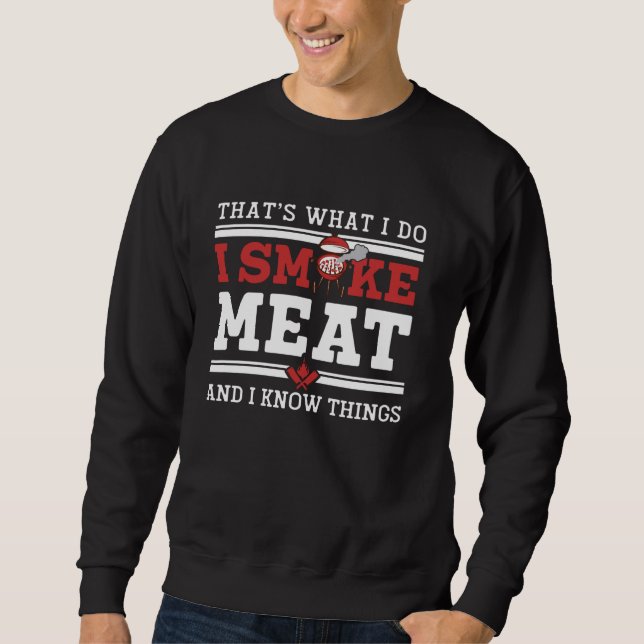 Graciosa Camisa Pitmaster I Fumar carne BBQ Smoker (Anverso)
