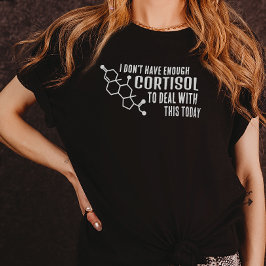 Graciosa camiseta baja de Cortisol
