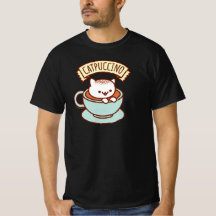 Graciosa Camiseta Cat - "CATPUCCINO"