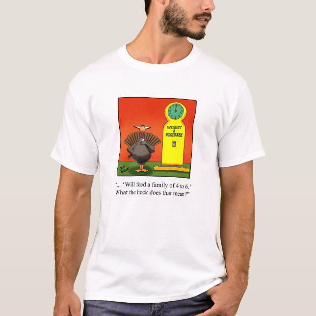 Graciosa Camiseta de Acción de Gracias - "Feed Fam (Anverso)
