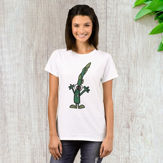 Graciosa Camiseta De Asparagus (Subido por el creador)