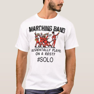 Graciosa camiseta de banda de marcha - Regalo de b