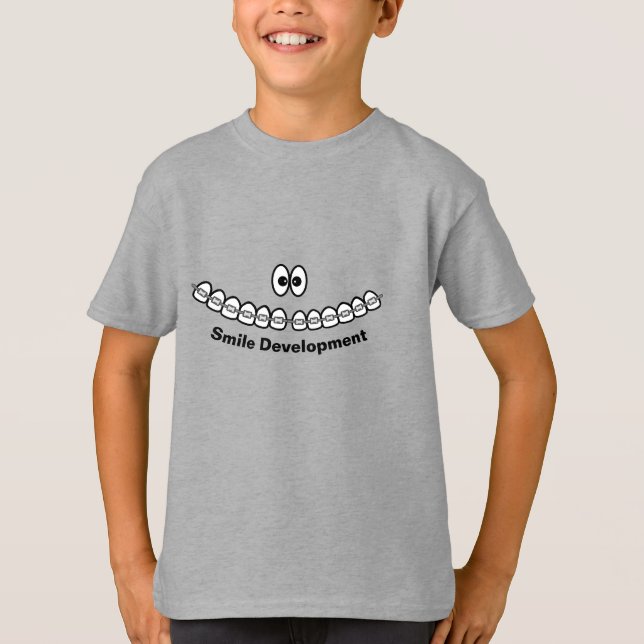 Graciosa camiseta de Braces para niños (Anverso)