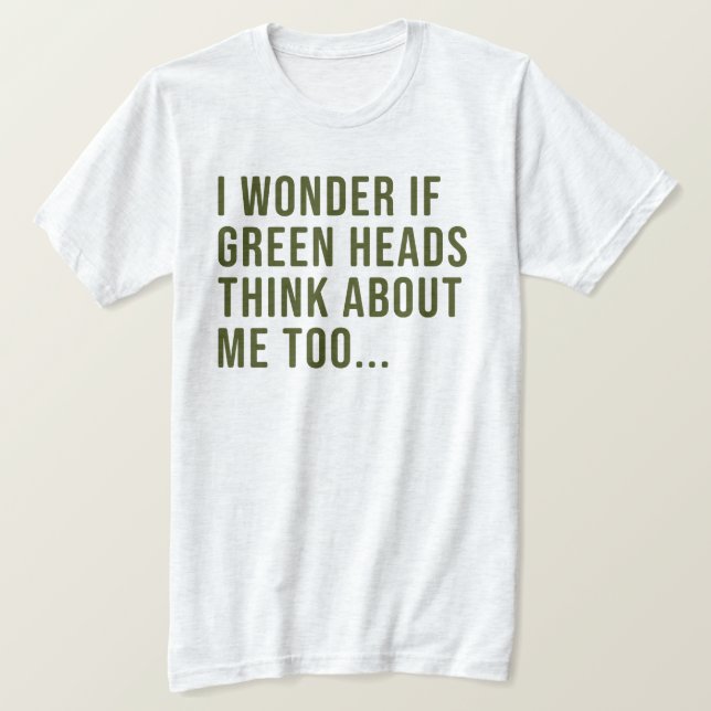 Graciosa camiseta de caza de pato mallard para hom (Anverso del diseño)