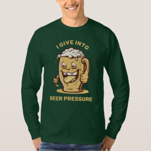 Graciosa camiseta de cerveza de Personalizado