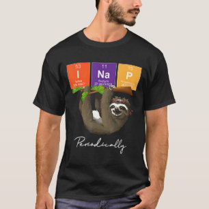 Graciosa camiseta de ciencia con eslogan que tomo