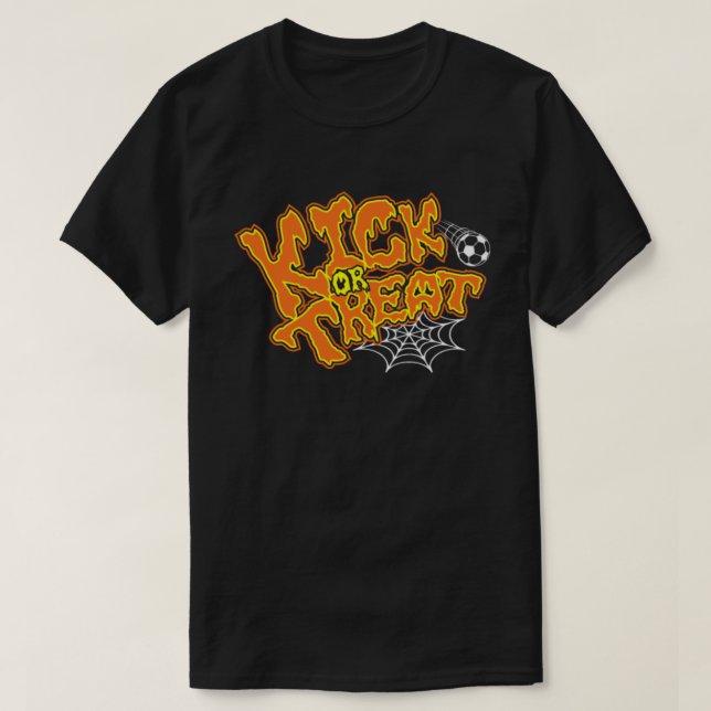 Graciosa camiseta de fútbol de Halloween - Hallowe (Diseño del anverso)