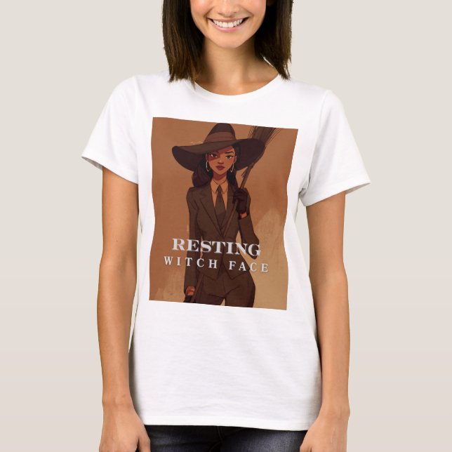 Graciosa camiseta de Halloween - Descanso de camis (Anverso)