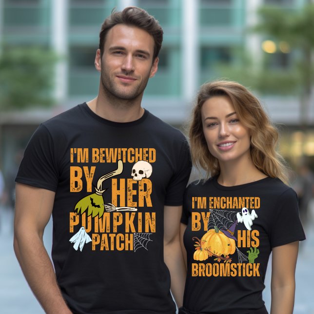 Graciosa camiseta de Halloween para las parejas en (Subido por el creador)