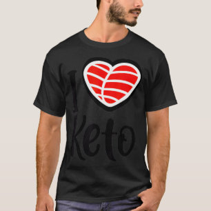 Graciosa camiseta de Keto Tee Keto Diet Keto Gráfi