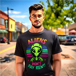 Graciosa camiseta de Meme Alien "Los extranjeros n