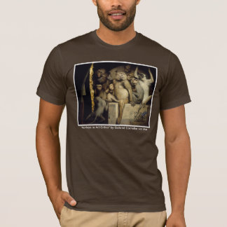 Graciosa camiseta de monos: Los monos como crítico